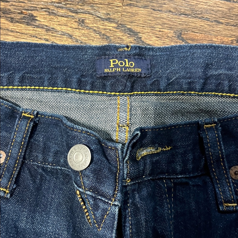 Ralph Lauren Dark Blue Straight Jeans - Picture 2 of 4
